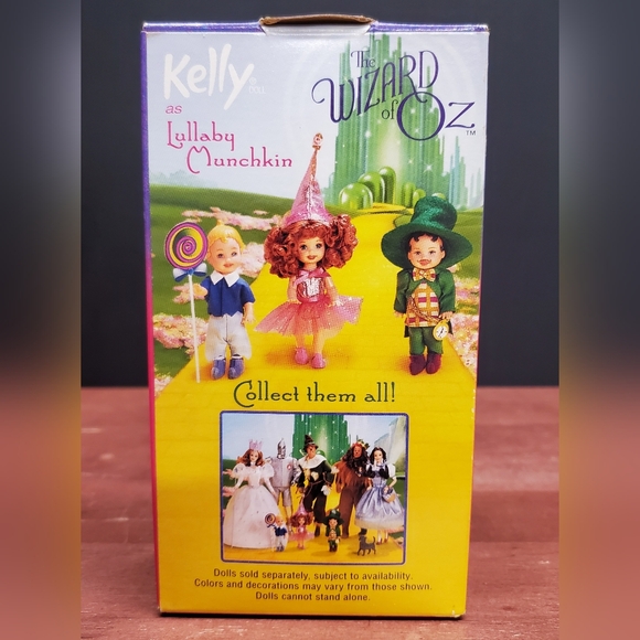 The Wizard of OZ Kelly as Lullaby Munchkin Collector Doll 1999 Mattel Barbie - Picture 3 of 5